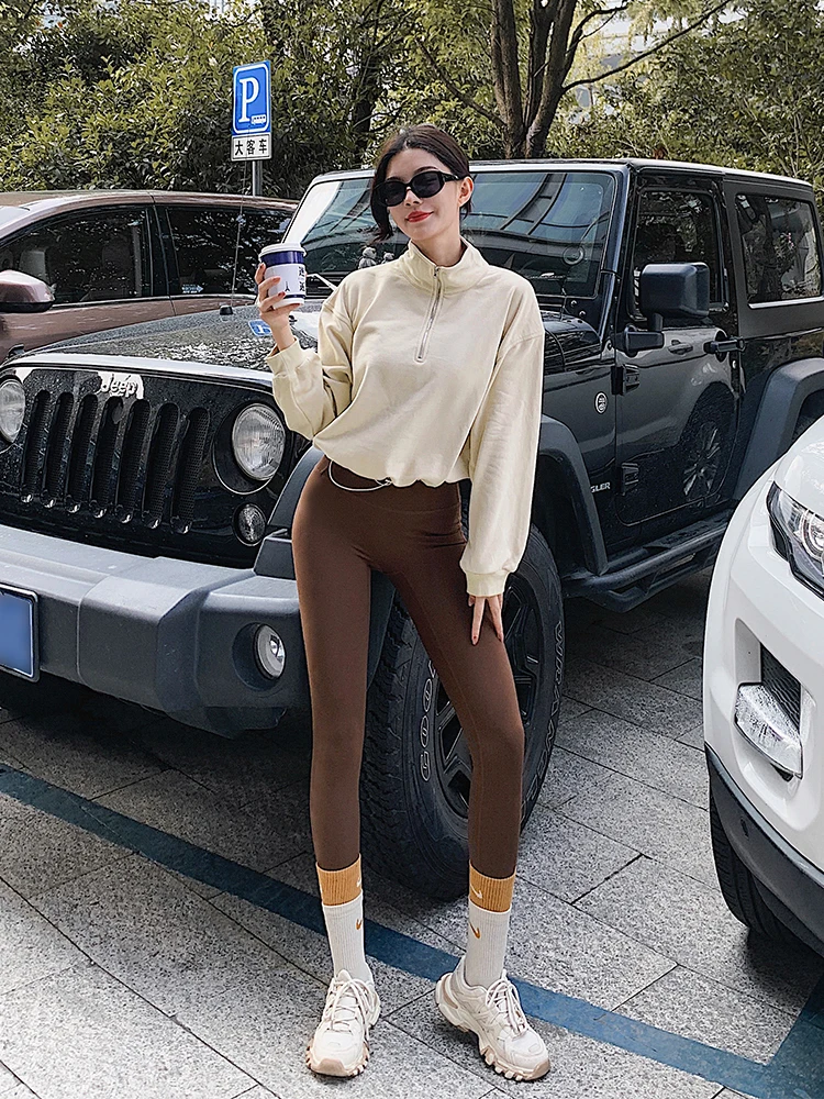 Штани для йоги Гарячі розпродажі з високою талією, дихаючі, швидковисихаючі легінси для йоги, фітнес, біг, велосипед, пілатес, повсякденні спортивні штани для тренувань