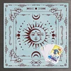 Tarot Sun and Moon Home Decoration  Tablecloth  Divination Altar Board Game Lucky Scarf  Cloth 4