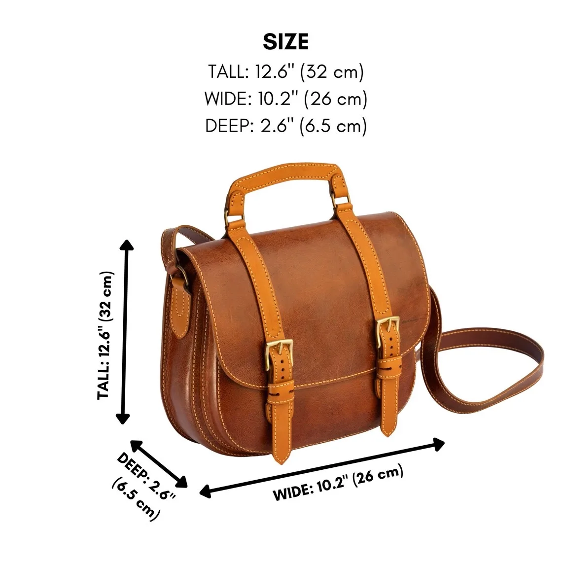 DIY leather craft shoulder bag 500gsm kraft paper pattern template stencil 26x6.5x32cm