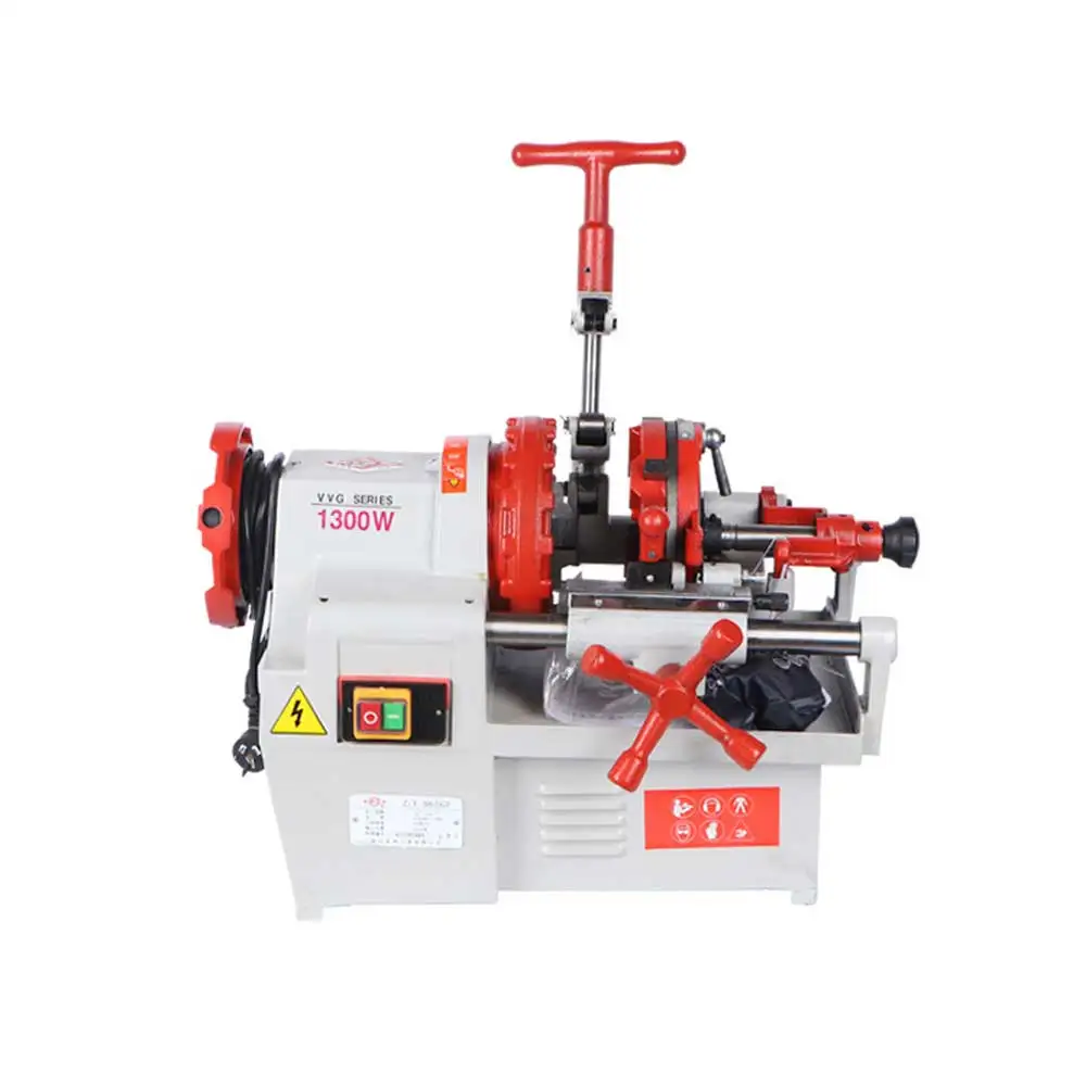 Electric Wire Threading Machine Fire Water Pipe Gas Steel Pipe Twisting Wire Fast Opening Machine 1/2"-2"