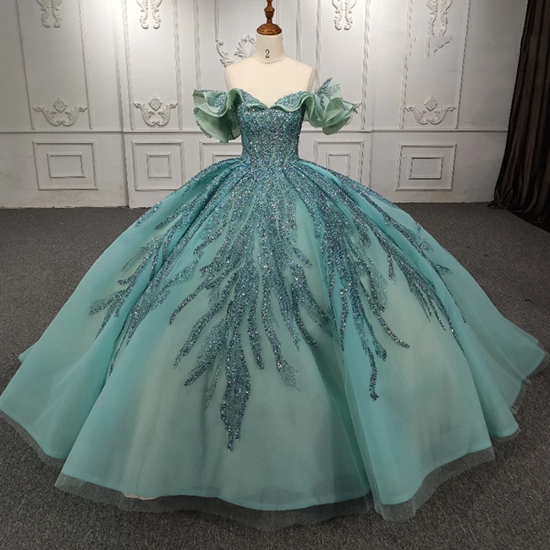 

Вечерние платья для торжественных случаев 2023 милое бальное платье с цветами на шнуровке с открытыми плечами элегантное вечернее платье DY9854