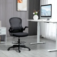 Drafting Chair, Tall Ergonomic Mesh Office Chair for Standing Desk 2