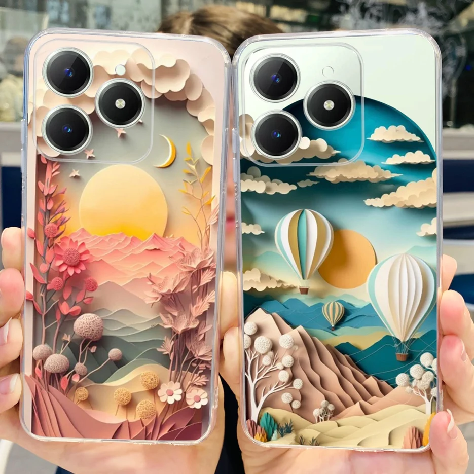 Cute Panda Cartoon Painted Soft Slim Phone Case, Bumper Cover