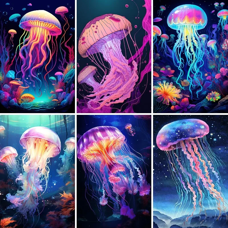 

Набор для алмазной живописи 5D, изумрудная Медуза, Аврора, полноразмерная картина «сделай сам» с алмазными животными, искусственная вышивка крестиком, офисный Декор