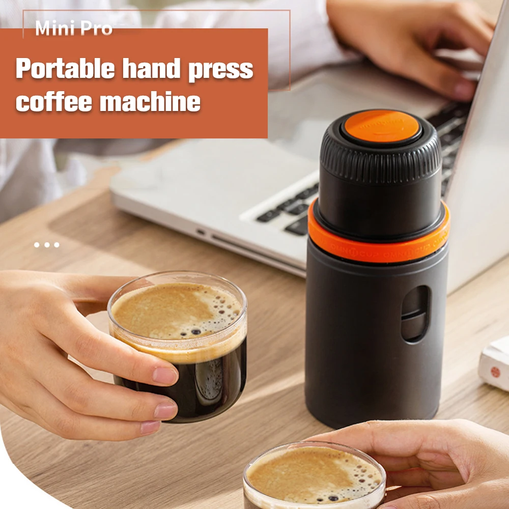 Portable Espresso Coffee Machine, Compatible Nespresso Capsules & Manually Operated, Perfect For Travel Camping - Capsule Coffee Machine - AliExpress