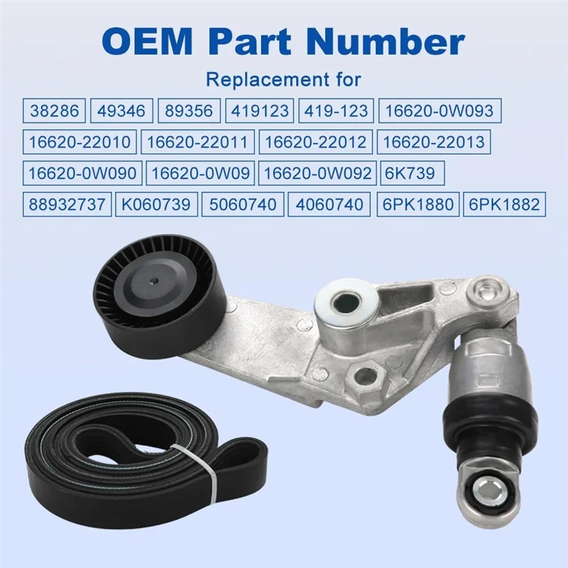ACDelco 38286 Professional Automatic Belt Tensioner and Pulley Assembly ACDelco 38286 Professional Automatic Belt Tensioner and Pulley