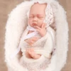 Best Quality 43CM Silicone Dolls Birthday Present Realistic Soft Baby Toys with Clothes for Children's Toys Realistic Dolls 1