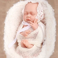 Best Quality 43CM Silicone Dolls Birthday Present Realistic Soft Baby Toys with Clothes for Children's Toys Realistic Dolls 1