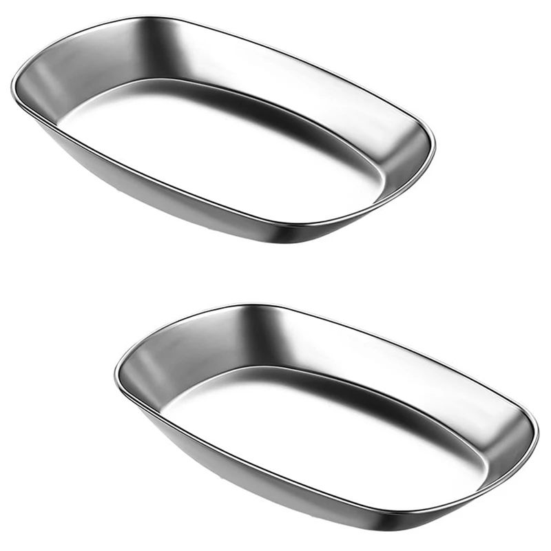 

Тарелки из нержавеющей стали диаметром 10 дюймов, металлические тарелки 304 для кормления и кемпинга, прочные тарелки для салата