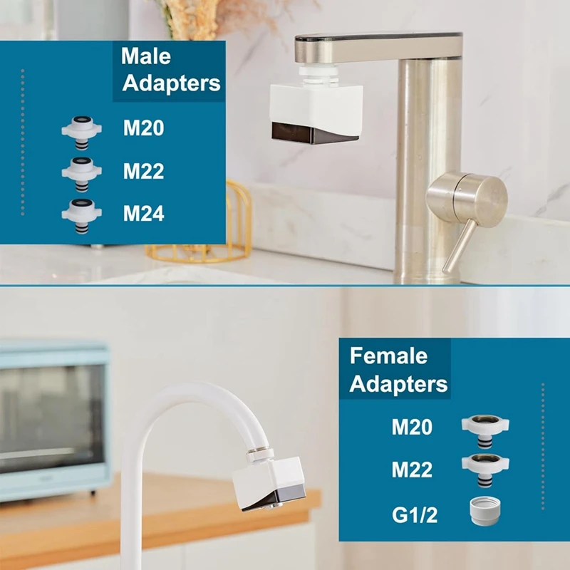 Touchless Faucet Adapter Smart Motion Sensor Adapter SR-T01 For Kitchen Bathroom Faucet 5