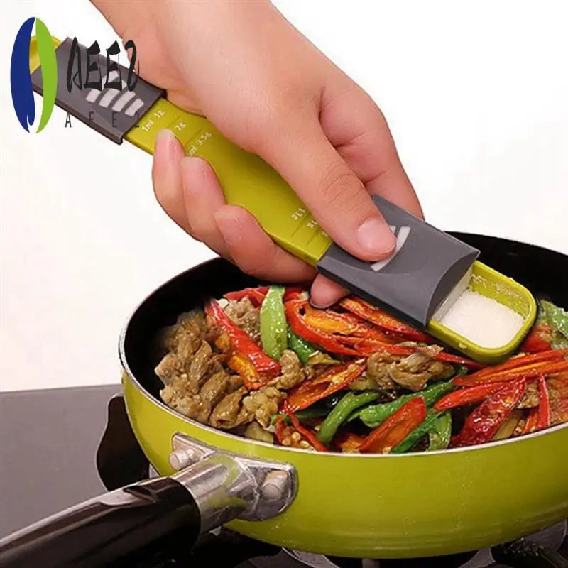 Adjustable Kitchen Measure AEE2-Adjustable Kitchen Scales Measure Cup Double End Eight Stalls ...