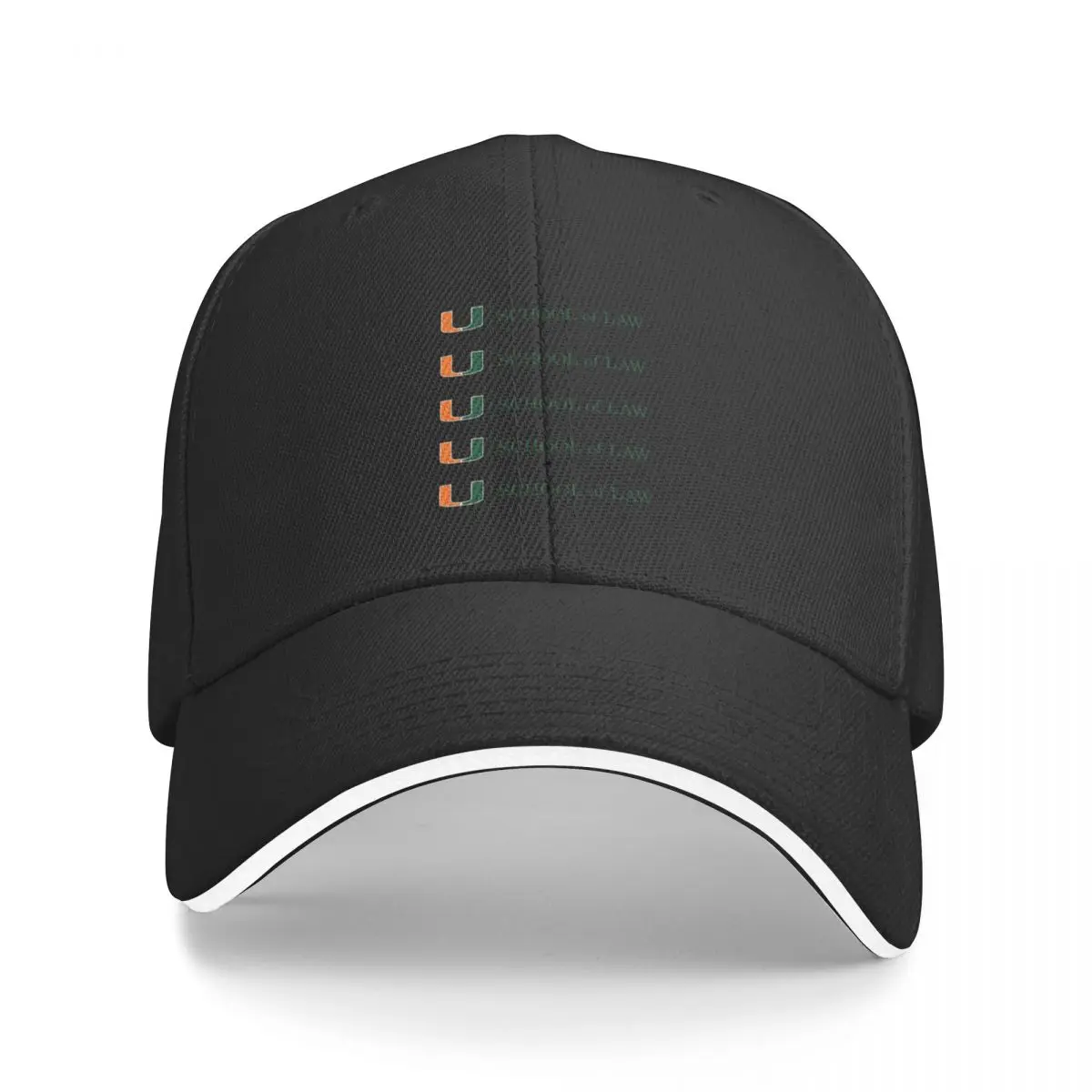 

New university of miami law Baseball Cap Military Tactical Caps Sports Caps funny hat Hat Women Men's