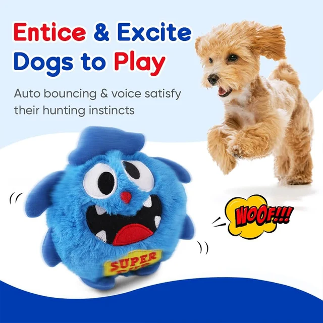 Upgrade Electric Interactive Toys for Dog Shaking Auto Moving Dog