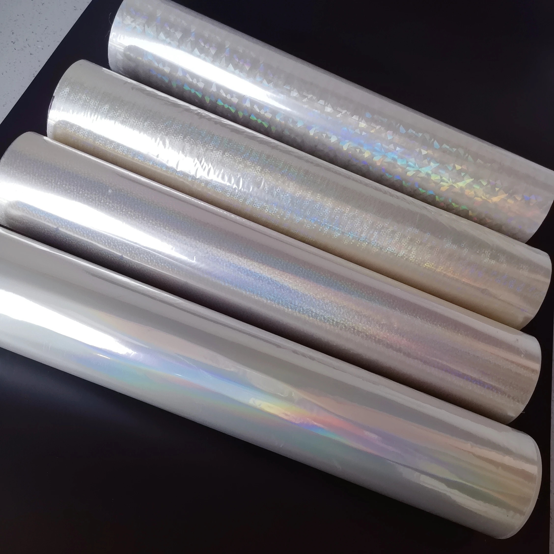Hot Stamping Foil Film A3 Size Holographicy Plain Transparent On Paper or Plastic 32cm X 120m/Lot DIY Package Box
