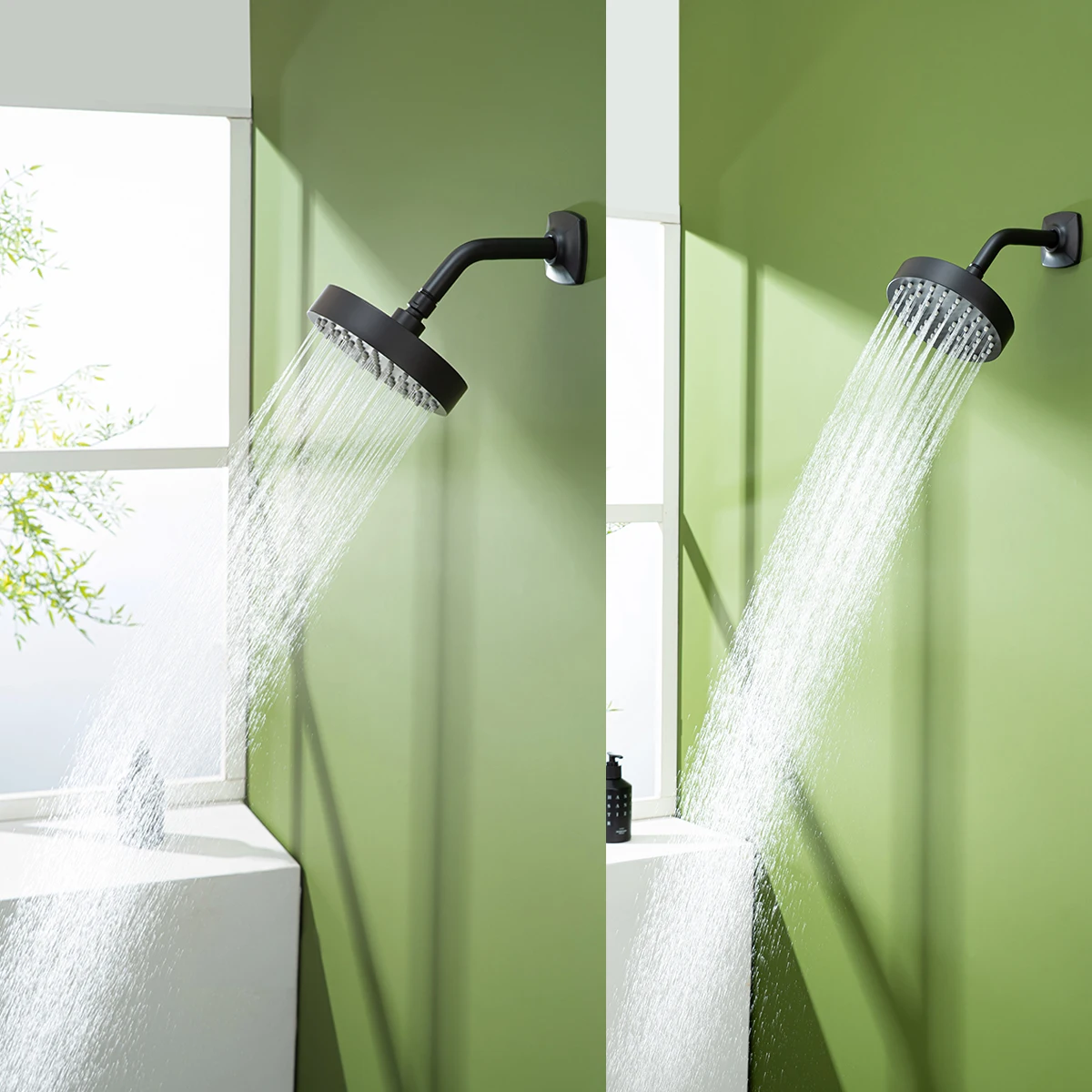 Pomme De Douche Amovible Entièrement En Métal Chromé Poli Avec