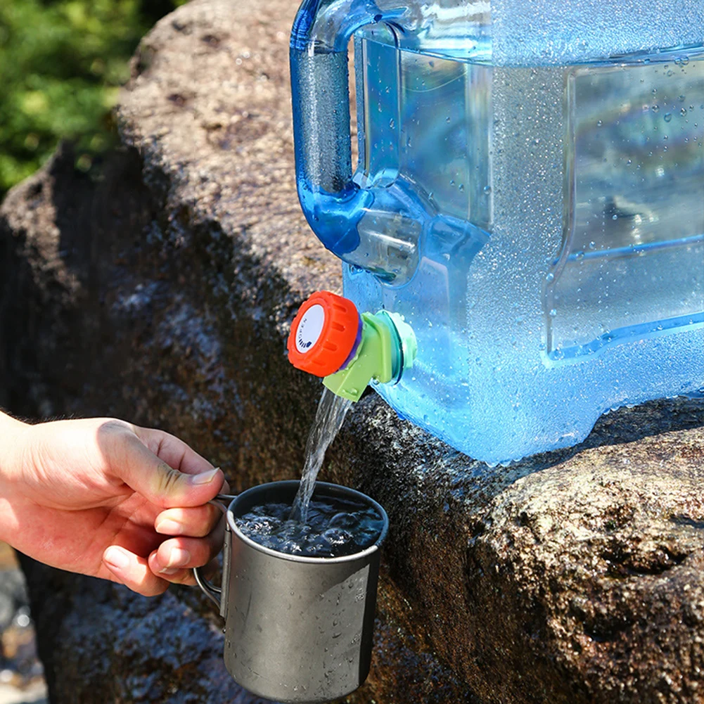 3L Portable Water Container Multifunction Water Storage Carrier Leakproof Water Storage Container for Hiking Self-Driving Tour