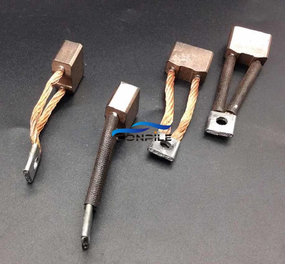 Car Generator Carbon Brush 4pcs 9x19x15mm 212 high copper for agricultural vehicle diesel starter motor
