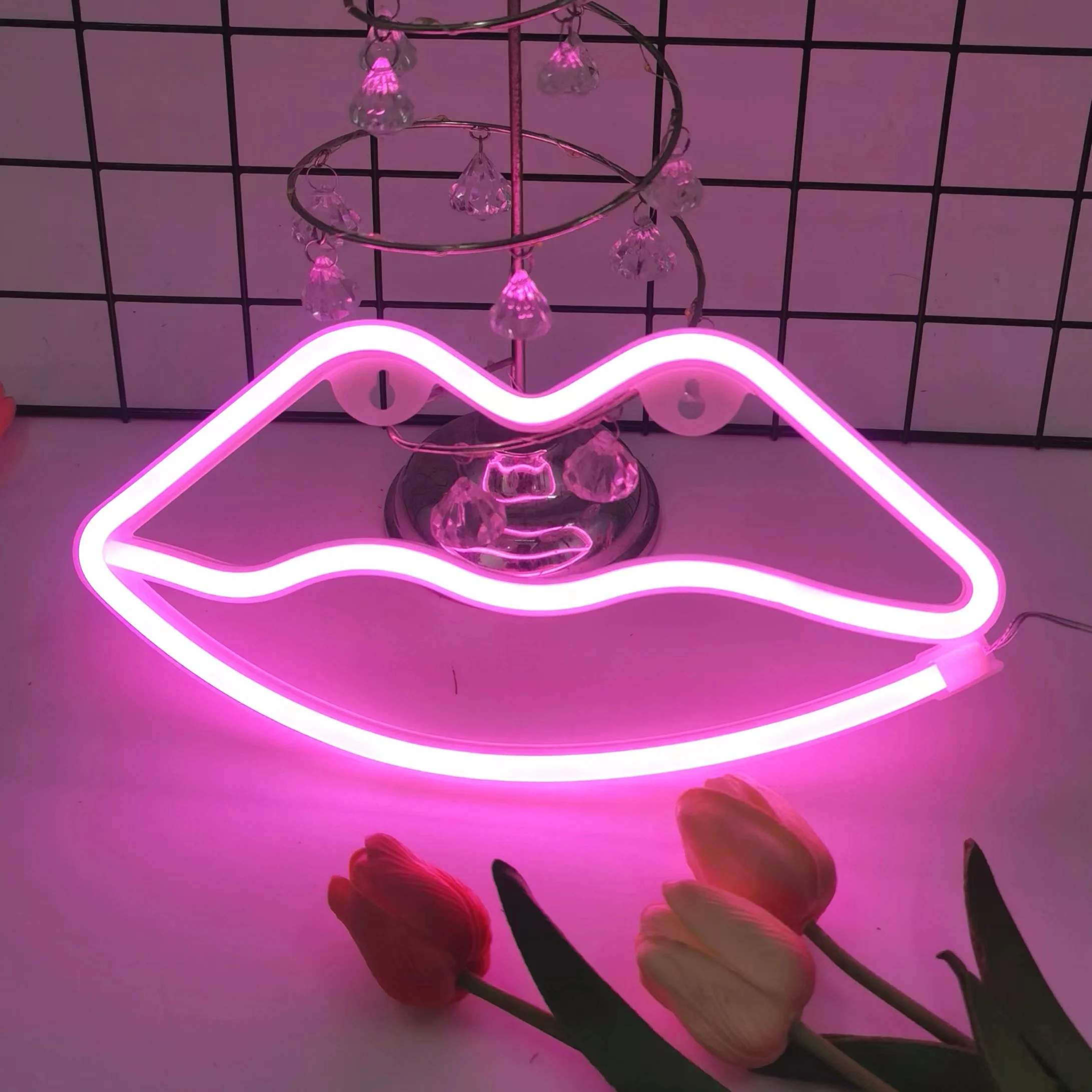 1pc, romantic neon lights,battery/USB power supply,girl's room wedding decoration,birthday,Valentine's Day,Mother's Day gift 4
