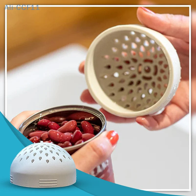 Food Grade Silicone Gel Filter Water Filter Cover Funnel Multi-use Mini Colander Food Mesh Can Drainer Kitchen Gadget