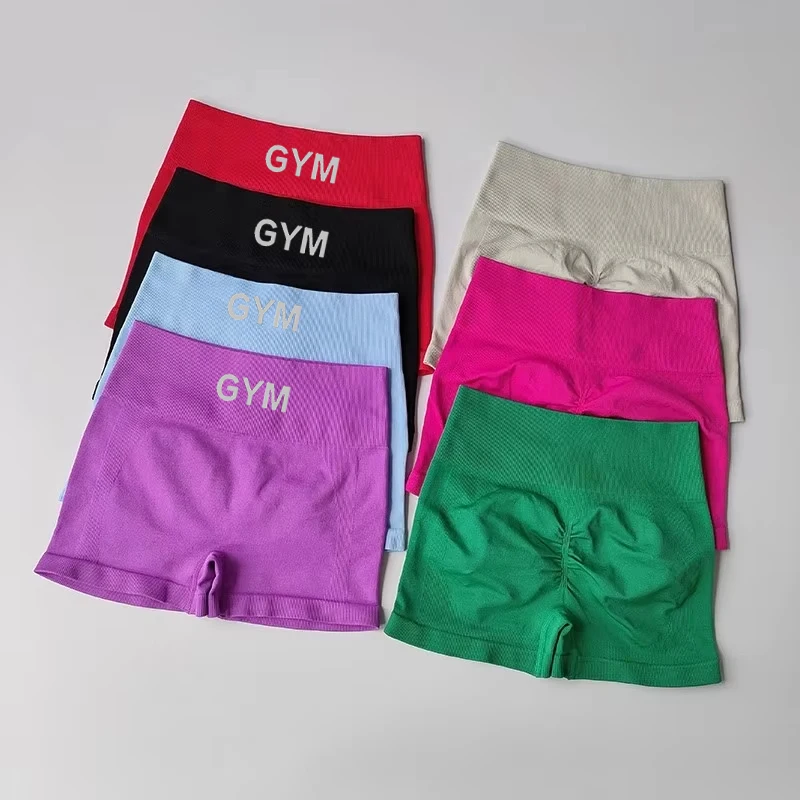 Butt Lift Training Shorts Bike Shorts Overalls Fitness Summer Women's Yoga Breathable Quick Drying Exercise