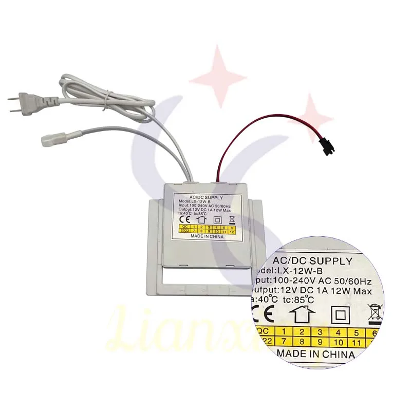 스마트 스위치 터치 조광기 LED 조명 미러, 듀얼 터치 스위치, 김서림 방지 AC110V-240V 전원 공급 장치 드라이버, 스마트 미러 센서
