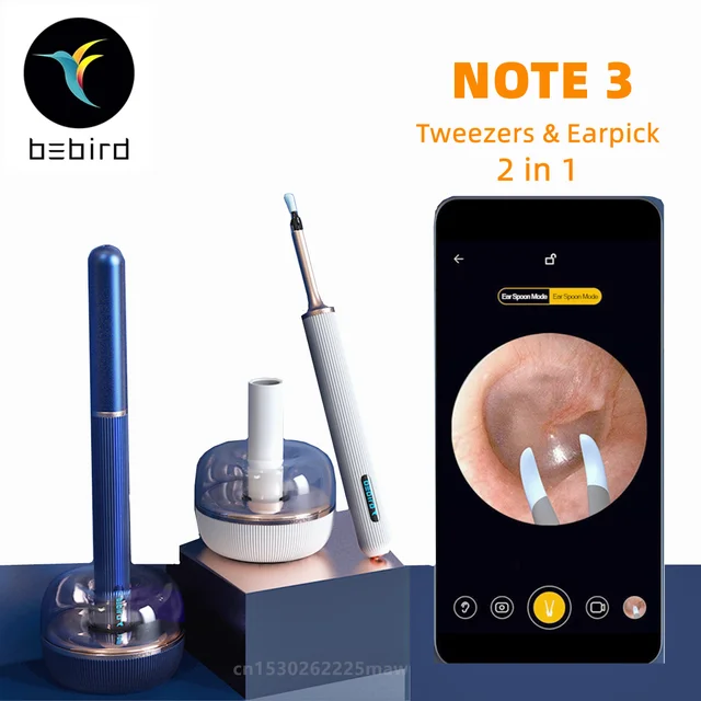 BeBird Note 3 Pro Robotic Smart Visual Ear Cleaning Endoscope