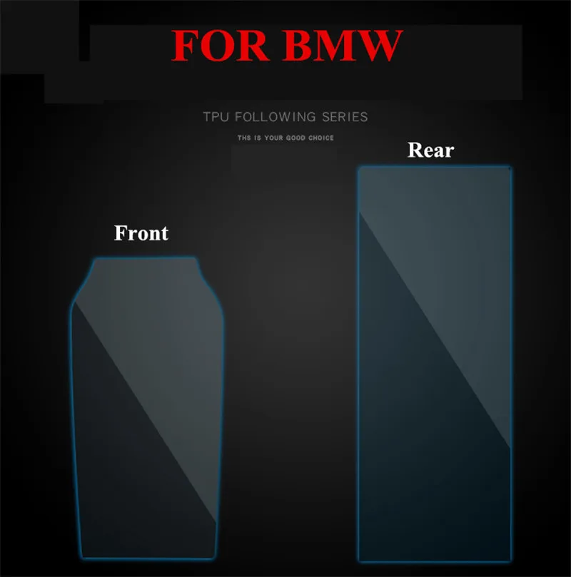 Key Cover HD Screen Touchscreen Scratch-Resistant Protective Film Display Car Key Case Cover For BMW X3 X4 X5 I8 730li 740li 5/6/7