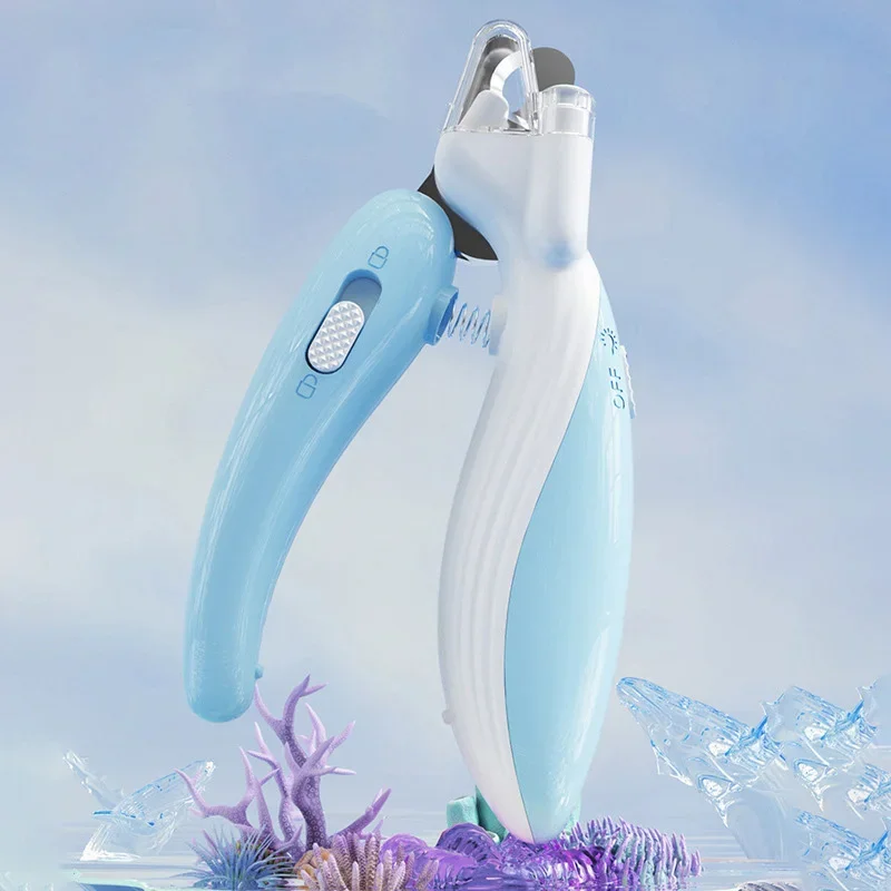 Professional Pet Nail Clippers with Led Light Pet Claw Grooming Scissors for Dogs Cats Small Animals Paw Nail Trimmer Pet Supply 4