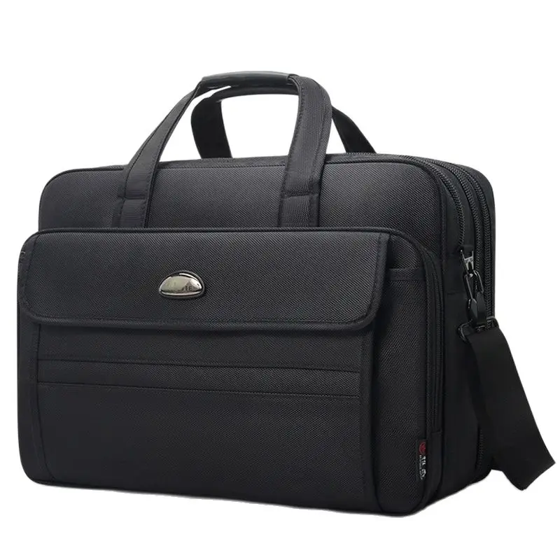 Men's Briefcase Male Large Shoulder Bag 17 Inch Laptop Bags Business
