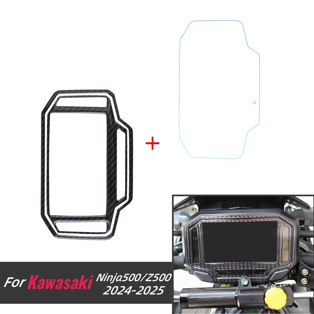 For Ninja Z 500 Dashboard Screen Scratch Meter Film Motorcycle Instrument Protection Cover For Kawasaki Ninja500 Z500