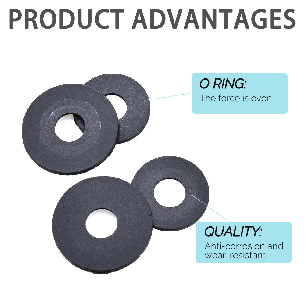 Plastic Washers Nylon Washer Flat Gasket Plastic Sealing Hard Washers M2 M2.5 M3 M4 M5 M6 M8 M10 M12 M14 M16 M18 M20 M22 M24