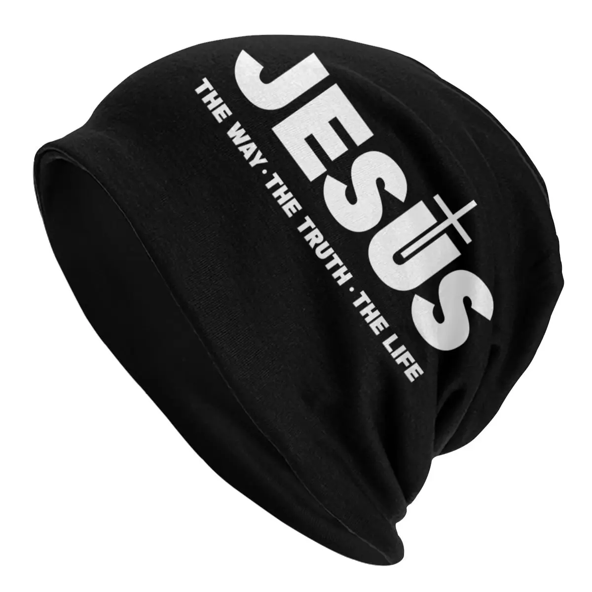 

Unisex Hat Jesus Christ The Way The Truth The Life Hip Hop Skullies Beanies Adult Religion Christian Faith Beanie Hats Ski Cap