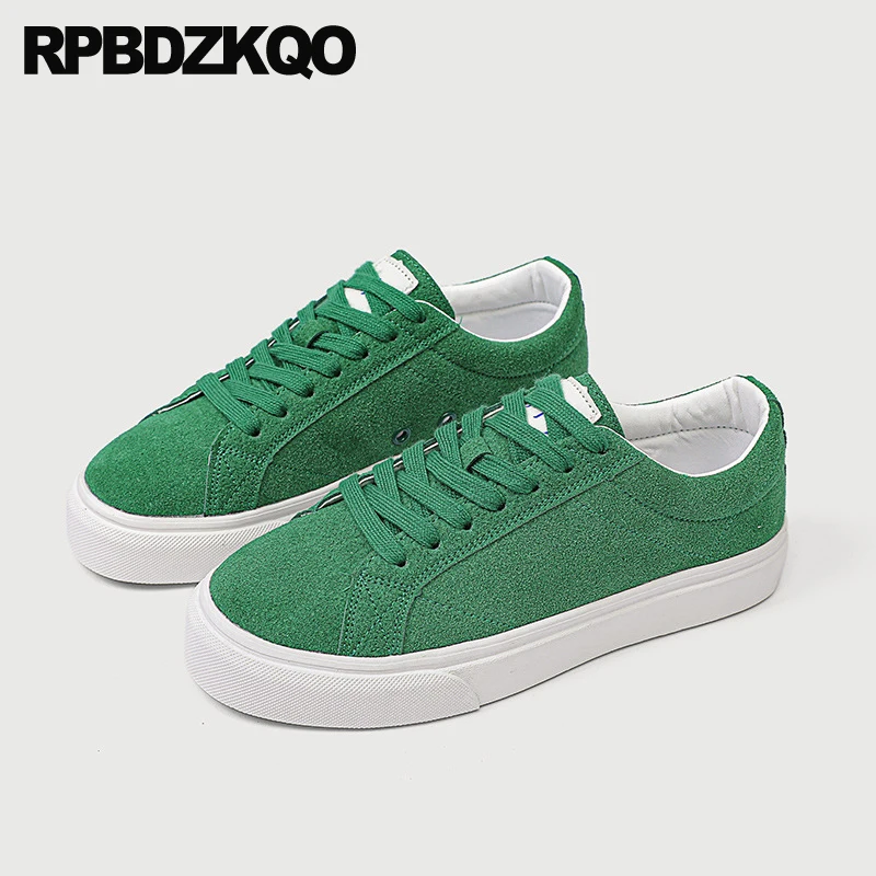 

Large Size Flats Sport 10 Lace Up Designer Shoes China 12 44 Couple Girls Trending Women Sneakers Casual Trainers Candy Suede