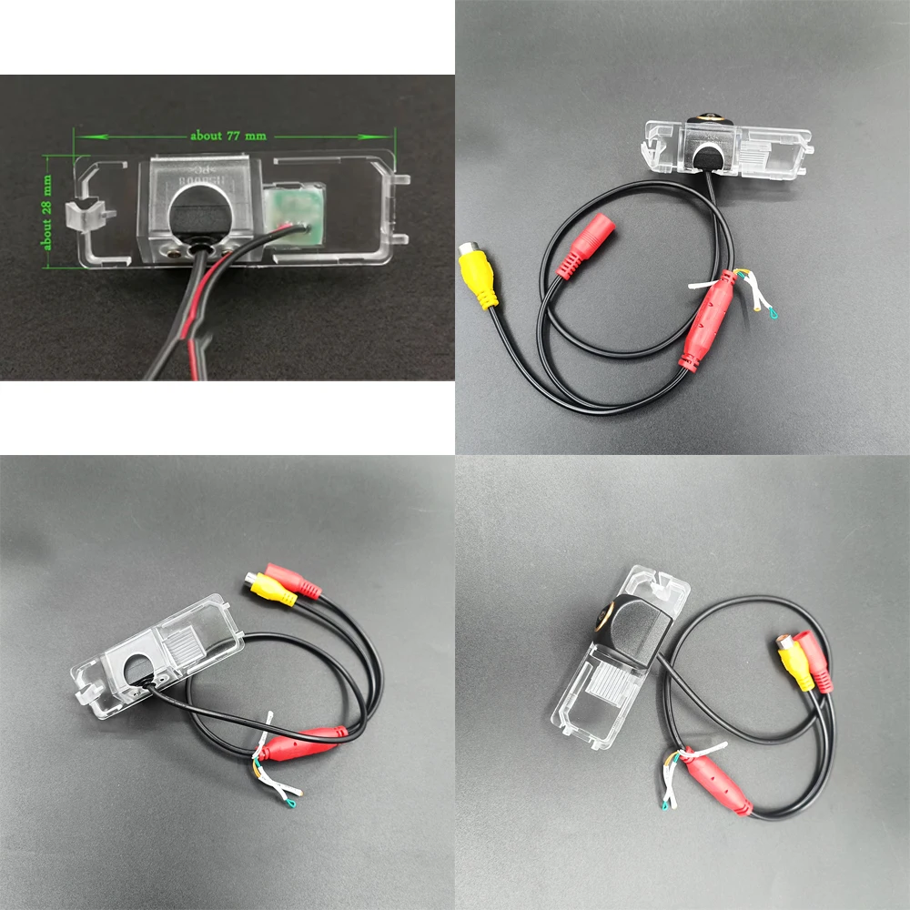 170도 AHD 1080P CVBS 차량 후방 카메라 (폭스바겐 파사트 CC B6 폴로 해치백 골프 제타 마고탄 보라 시로코 트랙/룰러용)