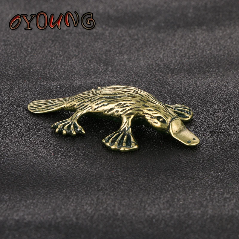 Solid Brass Animal Platypus Figurine 