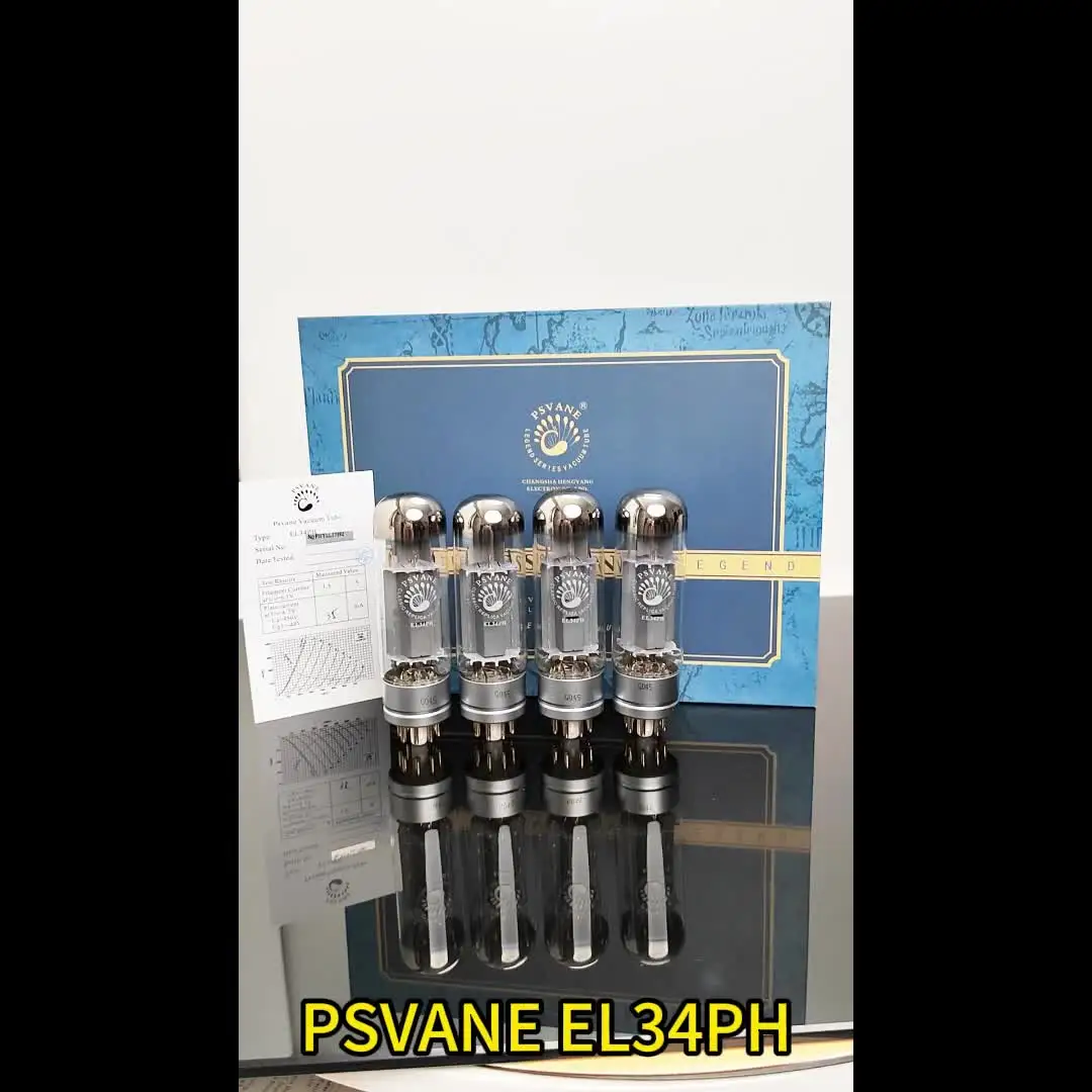 PSVANE EL34PH 真空管アップグレード EL34C EL34B 6P3P 6CA7 6V6 KT66