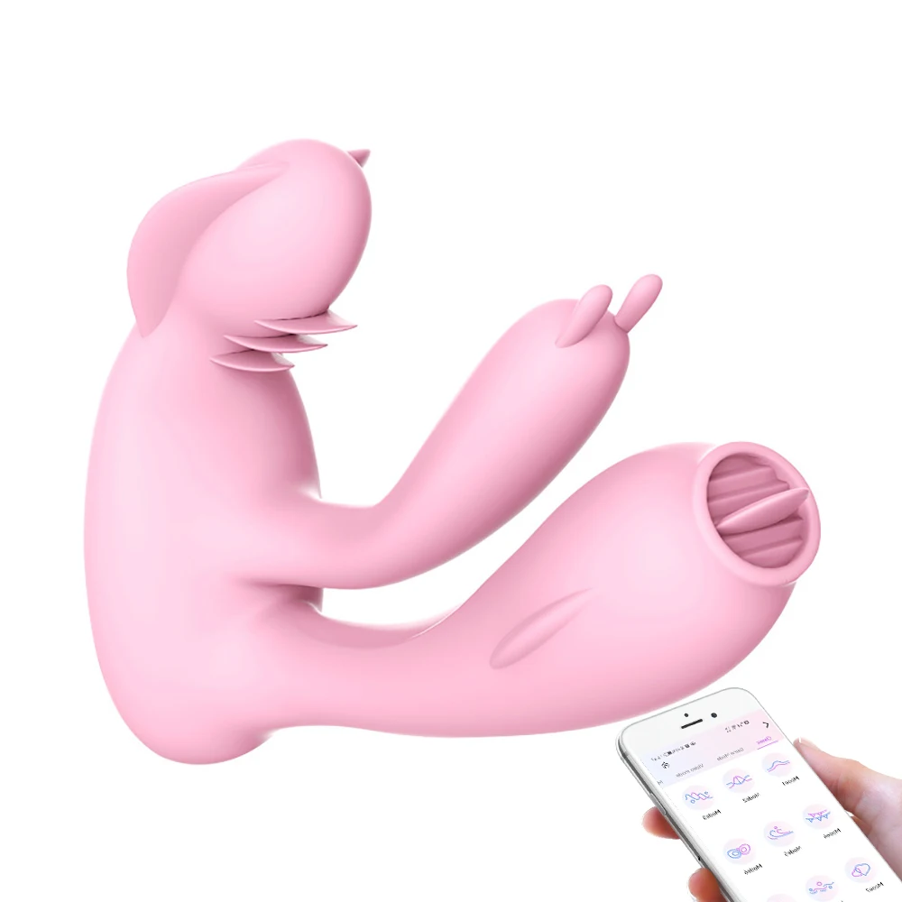 Wireless Bluetooth Dildo Vibrator for Women APP Remote Control Wear Vibrating Panties Adults Female Clit Masturbation Sex Toys