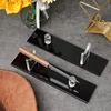 Knives Display Holder Acrylic Knife Display Stand Rack Outdoor Exhibition Tool Holder for Kitchen Counter Home Decor 87HA 5