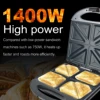 Electric sandwich Maker Triangle Plate Panini Cooking Kitchen Appliances Breakfast Waffles Machine Non-stick Iron Pan Sonifer 4