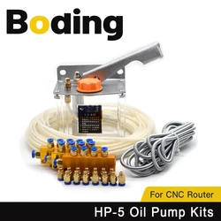 BODING Injection Molding Machine CNC Machine Tool Lathe Hand Pressure Manual Lubrication Pump HP-5 Oiler Oiler Pump
