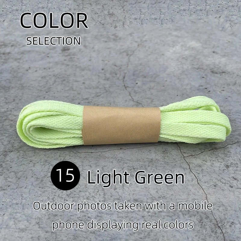 Vibrant HiberniFlat Wide Shoelaces - 25 Color Options