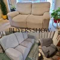 1/2/3seat Waterproof Recliner Sofa Covers Elastic Stretch Recliner Chair Cover For Room Relax Armchair Couch Slipcovers 2