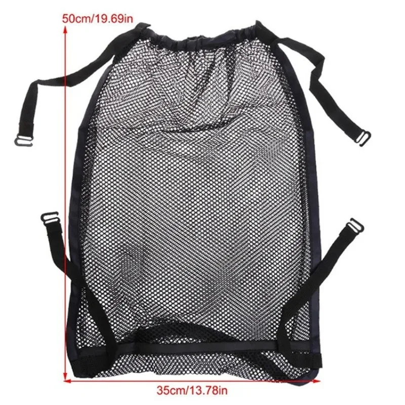 Baby Stroller Storage Mesh Bag Large Capacity