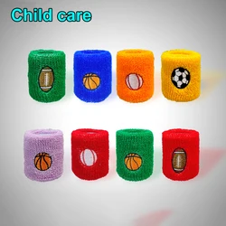 Kids Sports Wristbands Children Wrist Sweatbands Sweatbands Accessories For Basketball Baseball Football Soccer Fitness