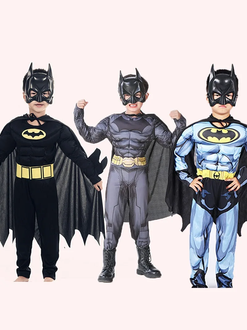 trajes-do-traje-do-m-sculo-do-batman-para-meninos-capes-de-vampiro