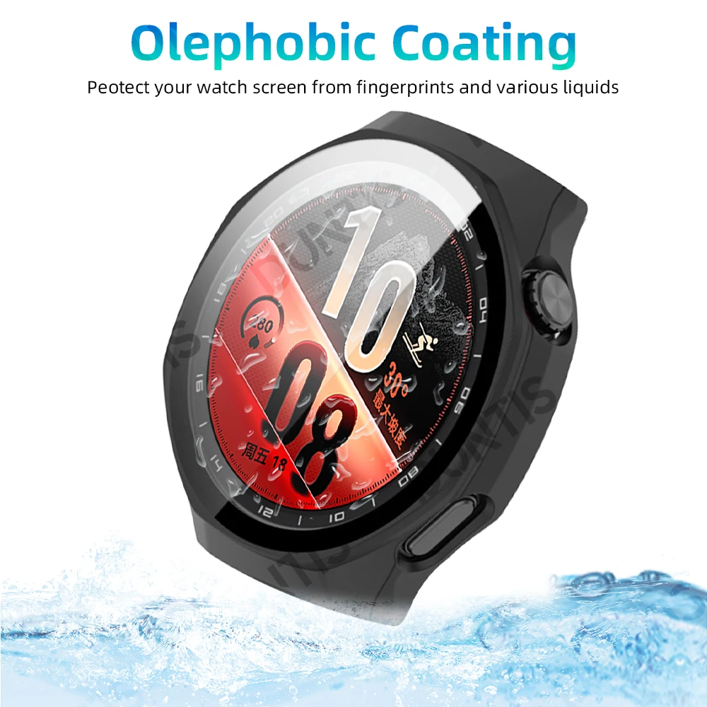 All-Around Protective Case & Screen Protector for Smartwatch - Anti-Scratch Bumper Cover