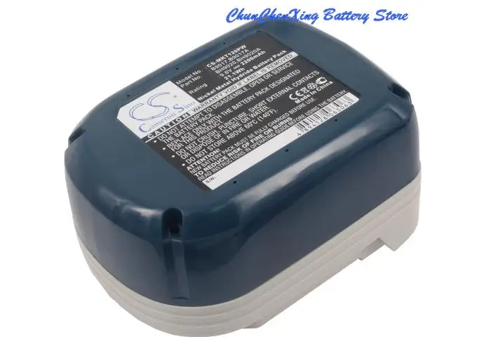 

OrangeYu 2200mAh Battery for Makita BTD040, BTD042, BTD060, BTD061, BFL080, BTD062, BTW070, BTW072, TD061,TD061D, TD100D