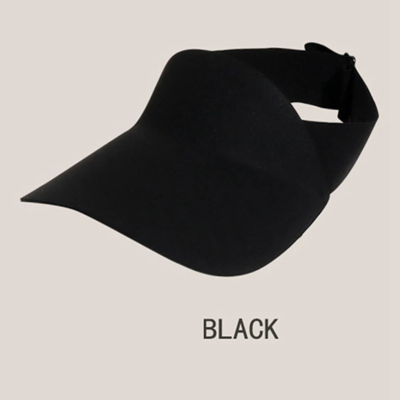Women's Spring And Summer Sports Sun Hat Adjustable Acrylic Anti-UV Top Air Tennis Running Sun Hat