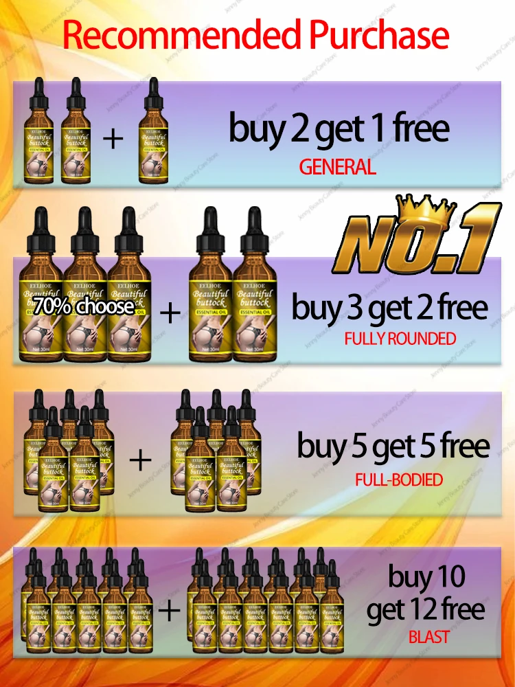 Buttock Enlargement Cream Butt Lift Up Firming Essential Oil Big Ass Enhance Hip Growth Tighten Shaping Sexy Body Care For Women