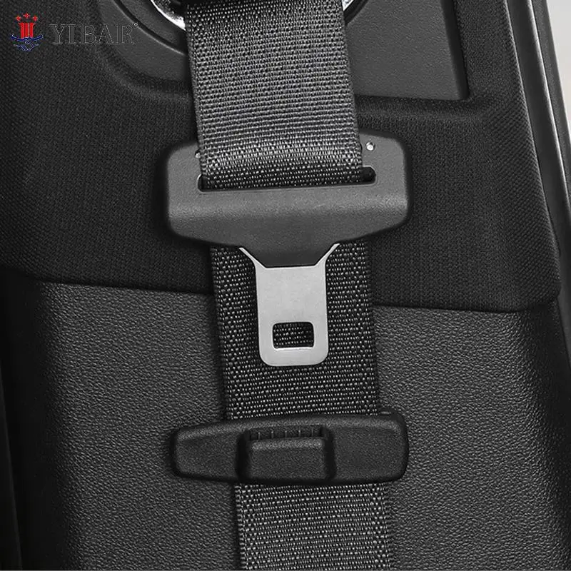 

2PCS Universal Strong Car Safety Belt Protection Clip Plastic Seat Belt Clamp Buckle Adjustment Lock Fastener